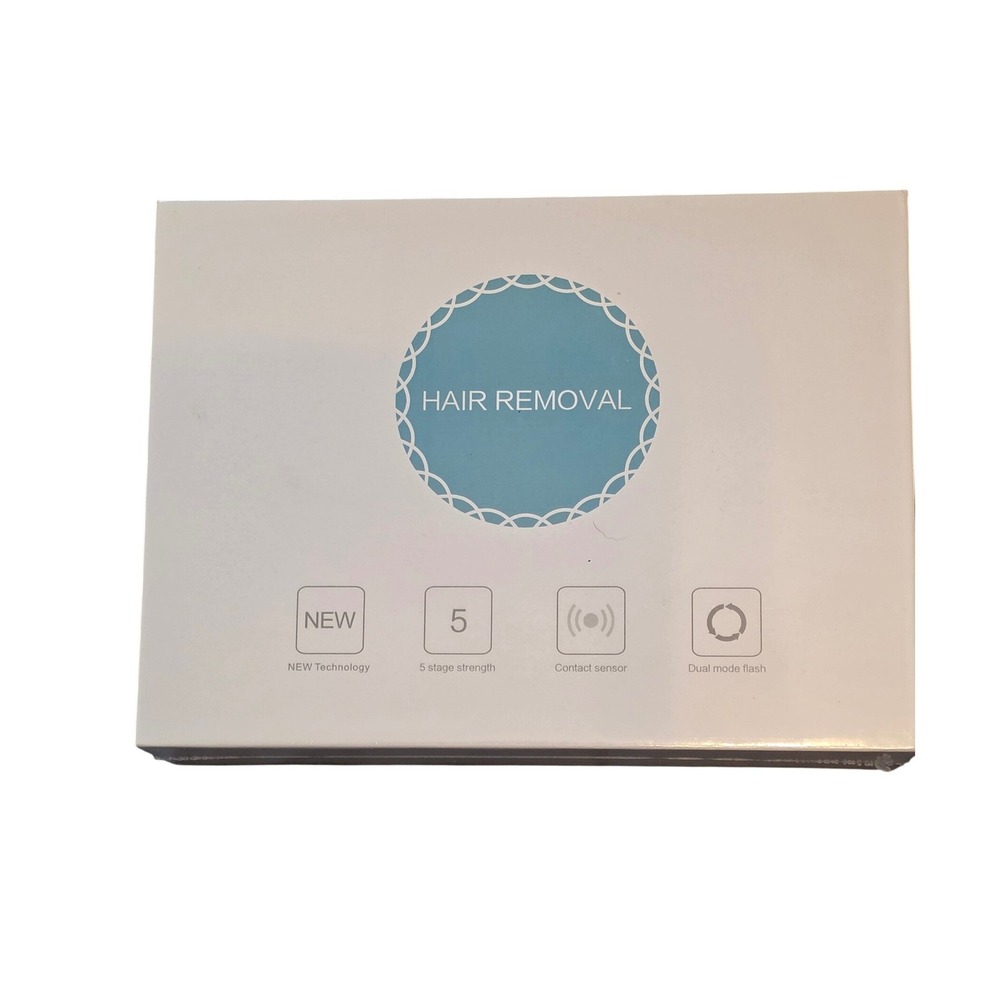 IPL Laser Hair Removal Device 5 Strength Stages Dual Mode Flash Contact Sensor